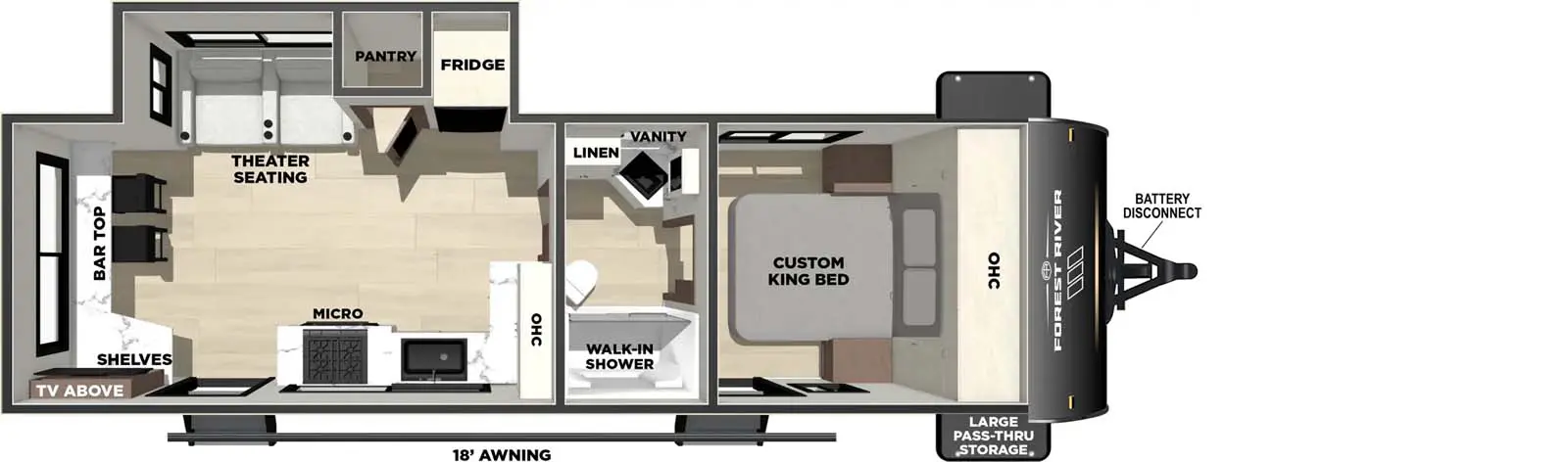 2400RB Floorplan Image